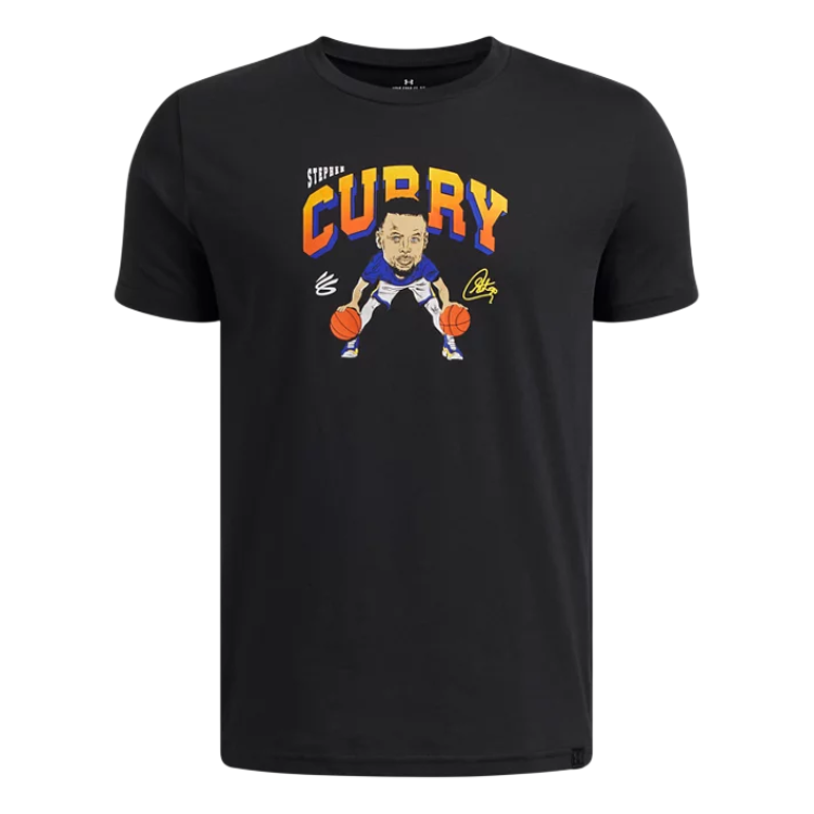 Camiseta Niño/Niña Curry Animated "Black"