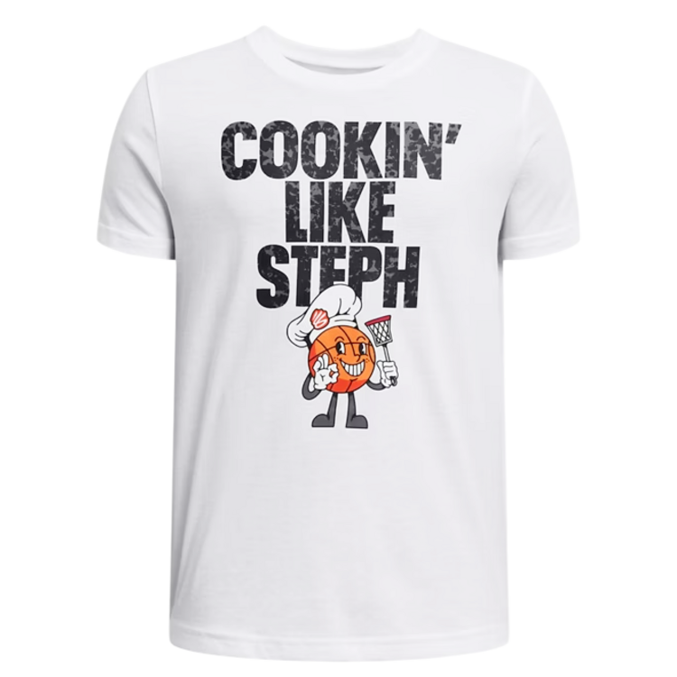 Curry Chef Boys' T-Shirt "White"