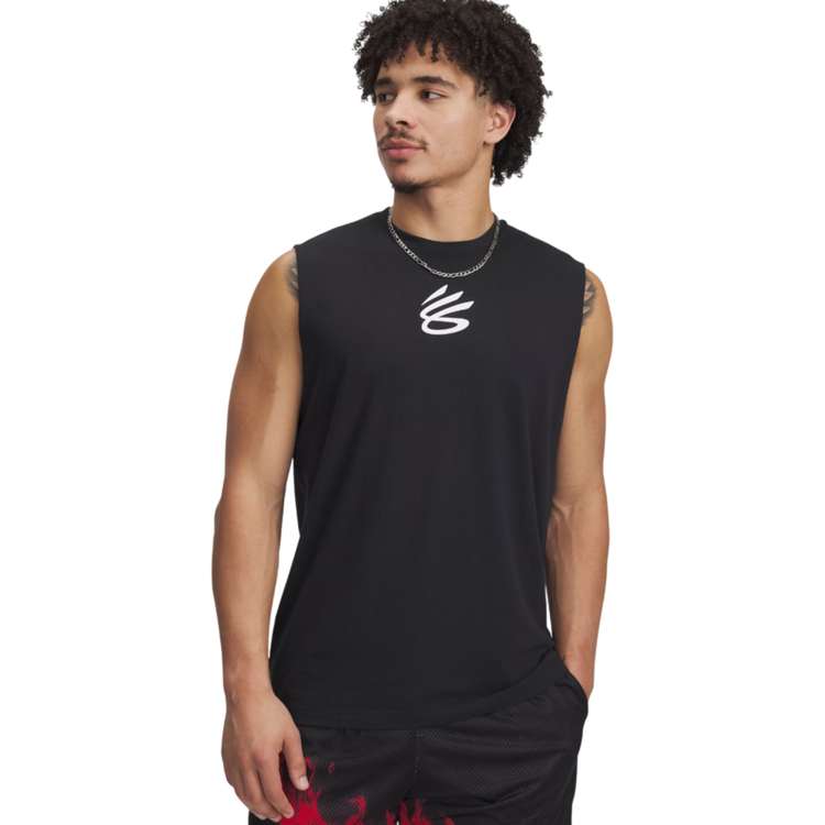 Añadir a la cesta Curry Men's Sleeveless Logo T-Shirt "Black" Curry Men's Sleeveless Logo T-Shirt "Black"