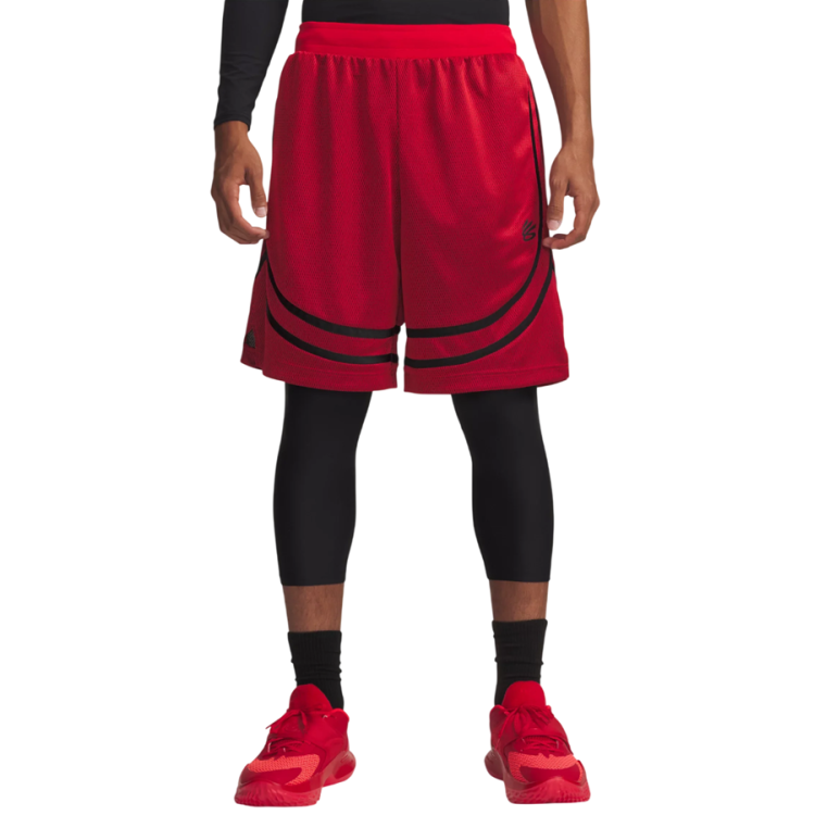 Short Basket Curry Hoops Signature "Red-Black"