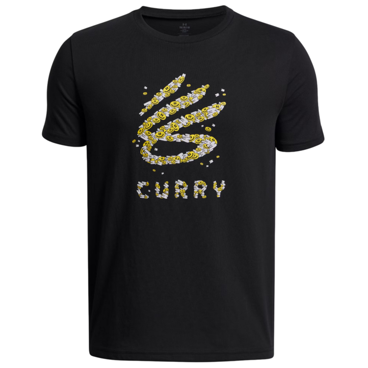 Curry Trend Boys' T-Shirt "Black"