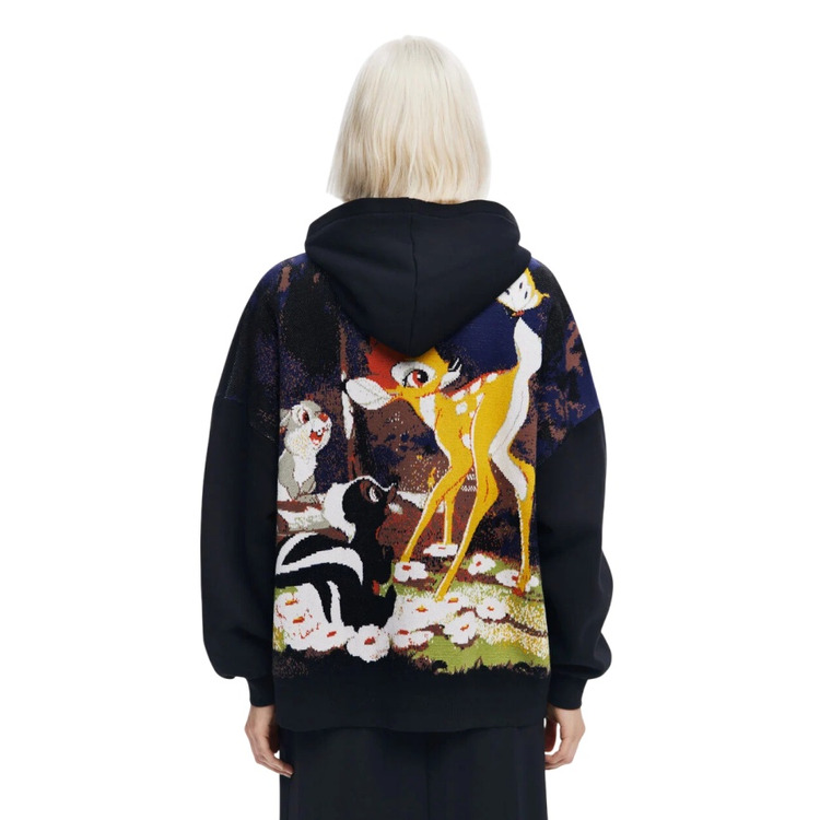 Añadir a la cesta Desigual Bambi Sweatshirt "Black" Desigual Bambi Sweatshirt "Black"