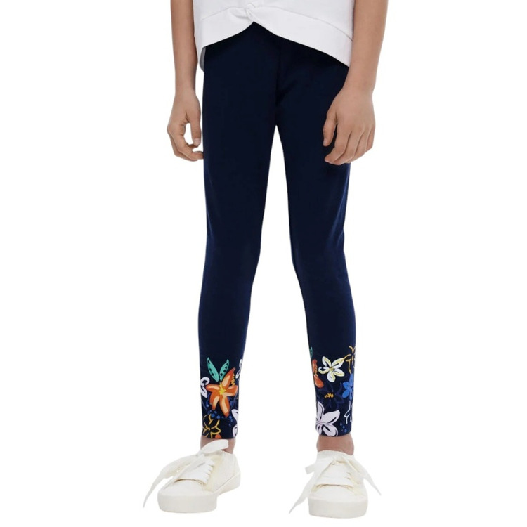 Desigual Leggings flores "Navy"