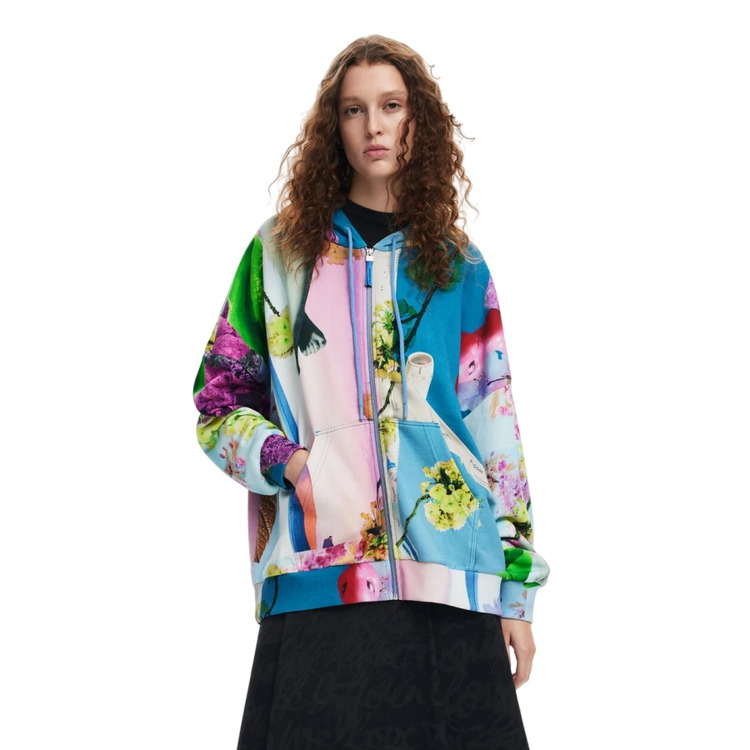 Añadir a la cesta Desigual Printed Sweatshirt M. Christian Lacroix "Multicolor" Desigual Printed Sweatshirt M. Christian Lacroix "Multicolor"