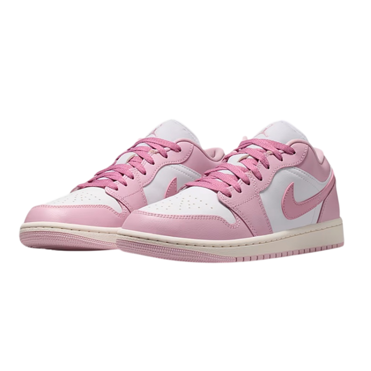 Jordan 1 Low "Iced Carmine White" (Women's)