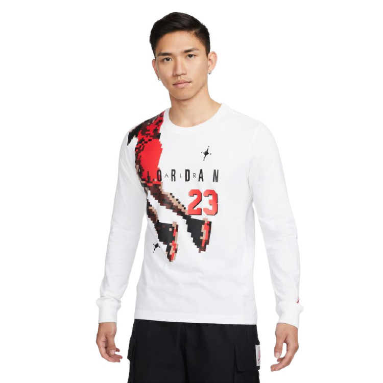 Jordan Brand Holiday Men's Long-Sleeve T-Shirt "White"