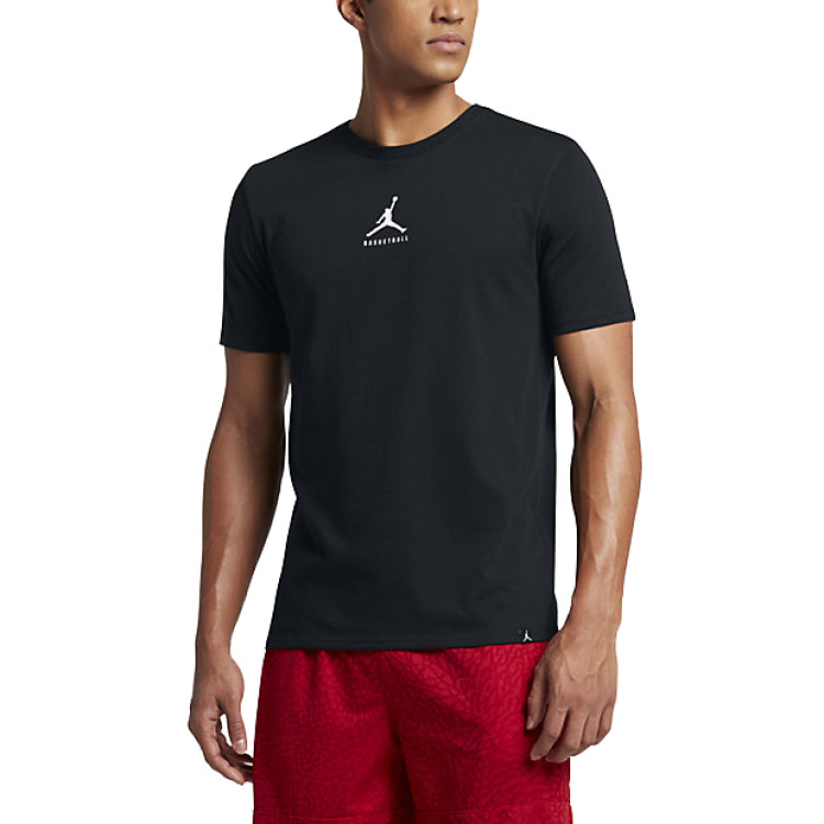 Jordan Camiseta Dry 23/7 Jumpman Basketball (010/black/white)