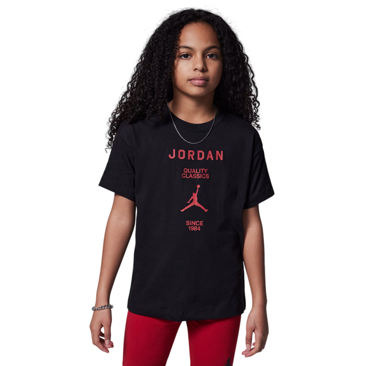 Jordan Girls JDB W J Girlfriend Graphic Tee "Black"
