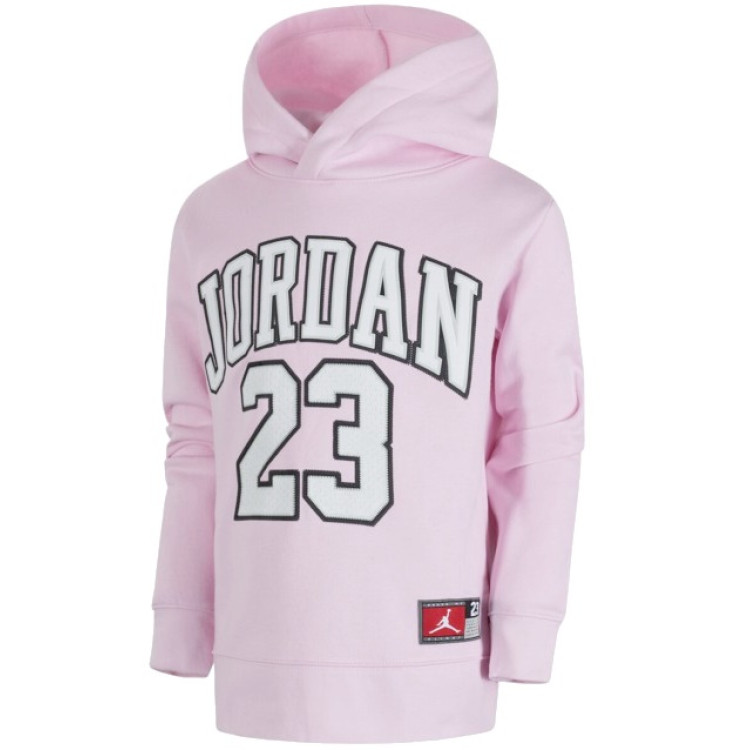 Sudadera Niña/Niño Jordan HBR Logo 23 Fleece "Pink Foam"
