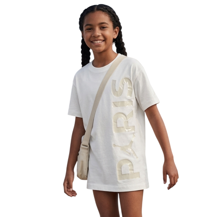 Camiseta Niña Jordan Girls JDB Paris Saint-Germain GFX "Sail"