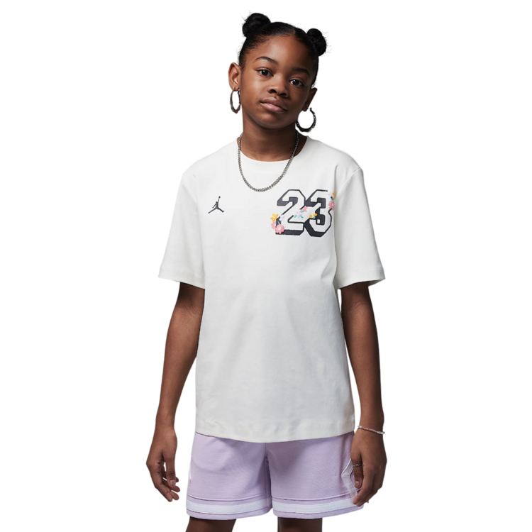 Jordan Girls JDB Summer Bloom Oversized T-Shirt "Sail"