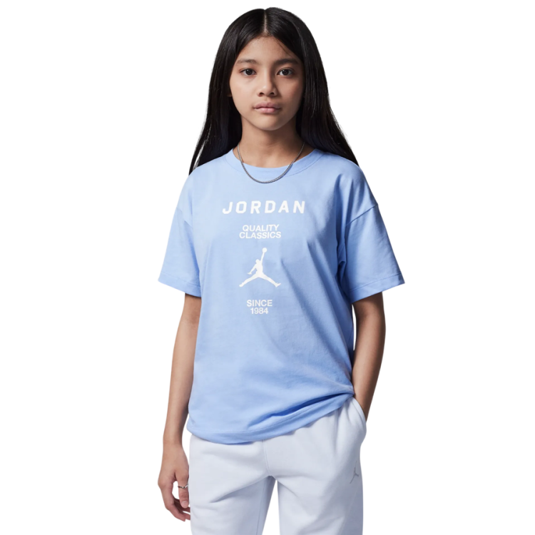 Camiseta Niña/Niño Jordan JDB W J Girlfriend Graphic "Aluminium"