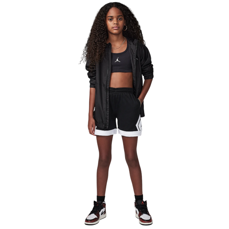 Short Jordan Girls JDB WJ Air Sport Diamond "Black"
