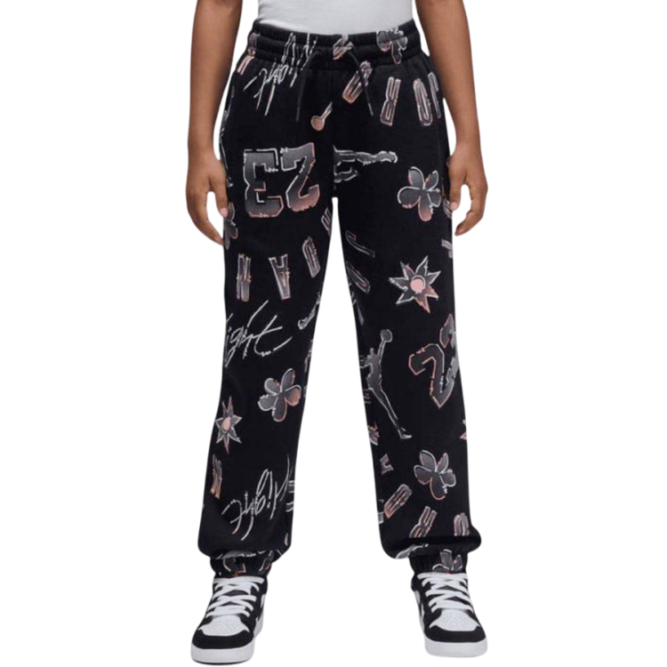 Pantalón Joggers Niña Jordan Girls JDG 23 Throwback SS "Black"