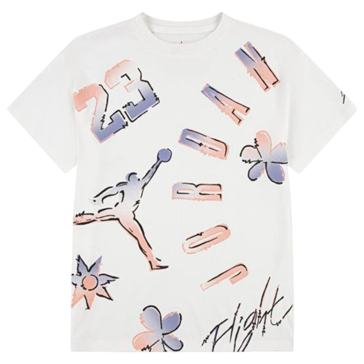 Camiseta Niña Jordan JDG 23 Throwback "White"