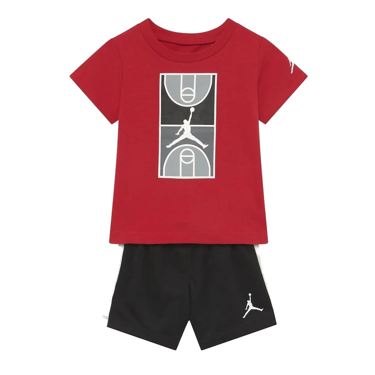 Jordan Infants Court Graphic Tee Set