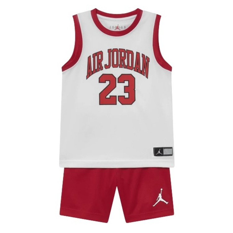 Conjunto Jordan Infants HBR DNA Muscle Tank and Short "Gym Red-White"