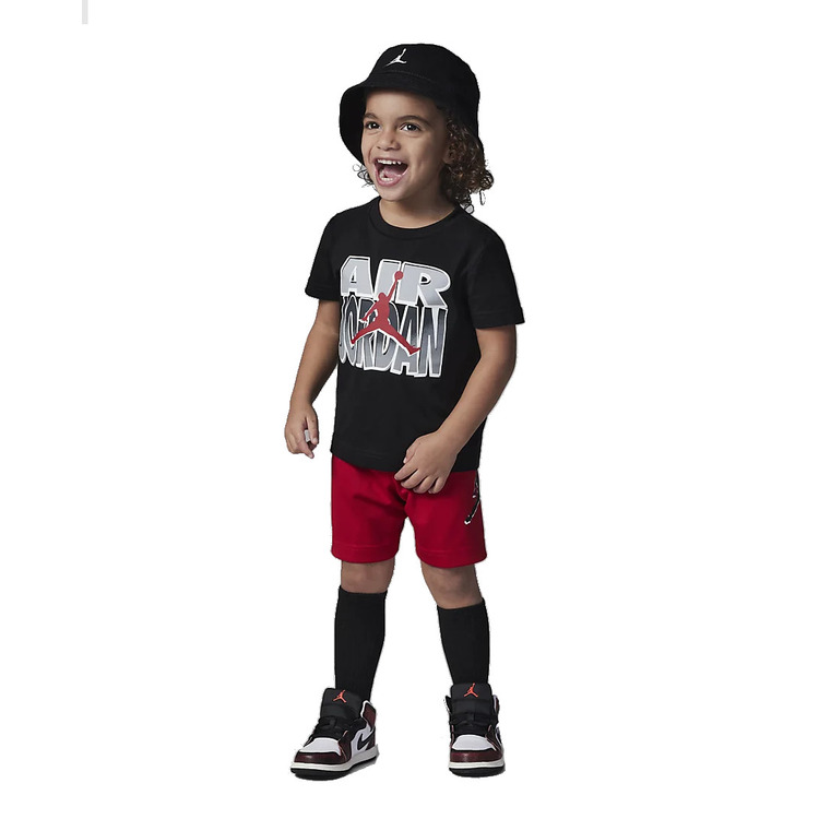 Añadir a la cesta Conjunto Jordan Infants Jumpman Static Tee + Short Mesh Set "Gym Red-Black" Conjunto Jordan Infants Jumpman Static Tee + Short Mesh Set "Gym Red-Black"