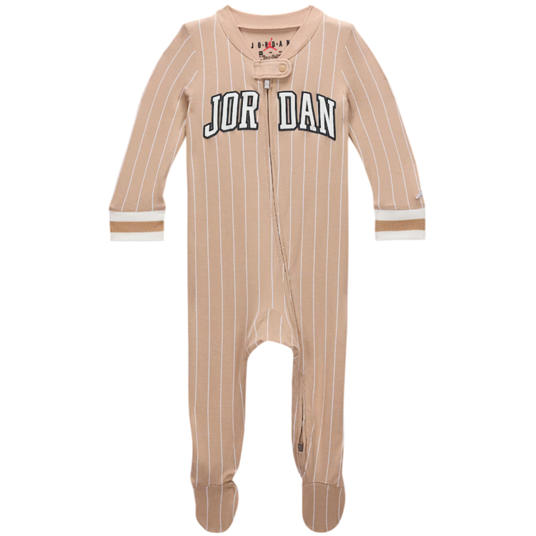 Mameluco Bebé Jordan Infants MJ 23 Jersey Footed Coverall "Hemp"