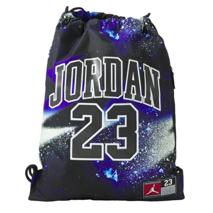 Jordan JDB Jersey 23 AOP Gym Sack "Black-Hyper Royal"
