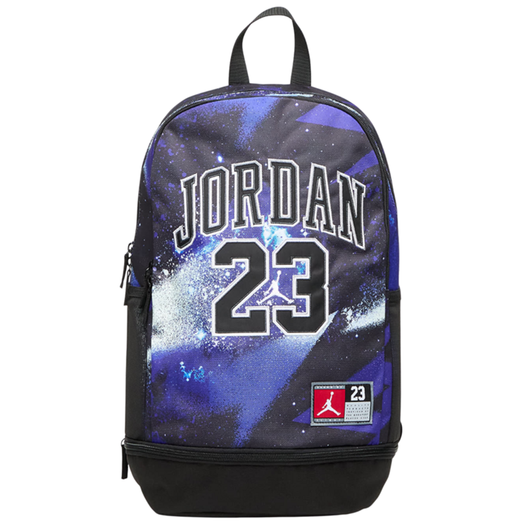 Jordan Jersey AOP Backpack "Black-Hyper Royal"