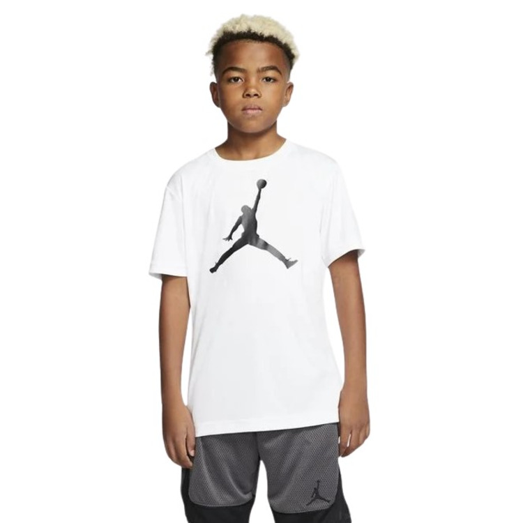 Jordan Kids Jumpman Logo Dri-FIT Tee "White"