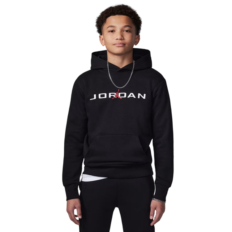Sudadera Jordan Kids Baseline Pullover Hoodie "Black"