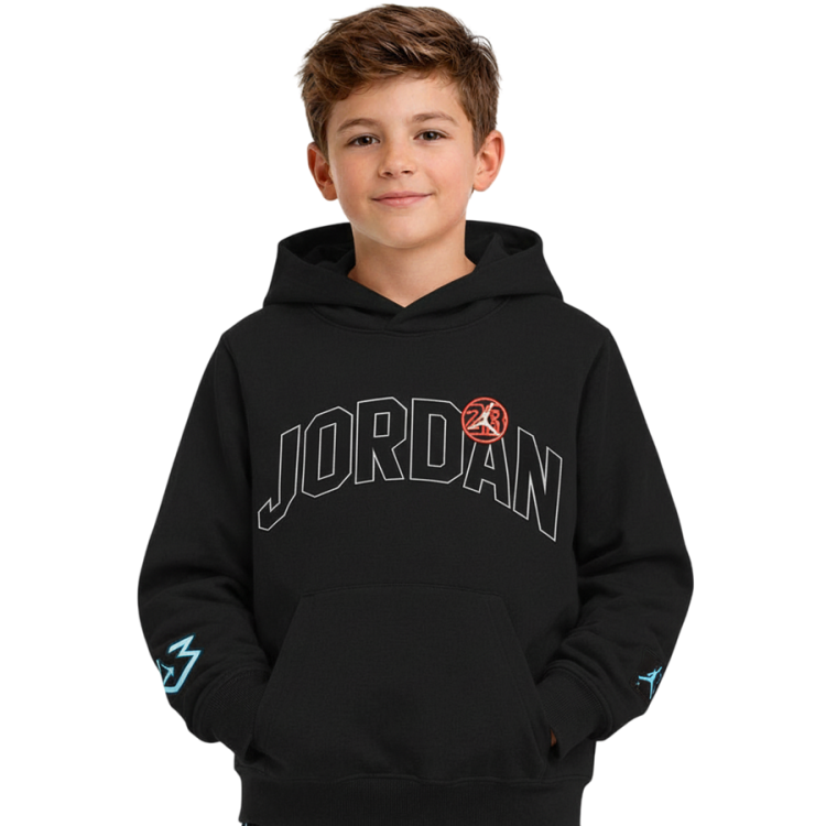 Sudadera Niño/NiñaJordan Kids Dynasty Fleece Terry "Black"