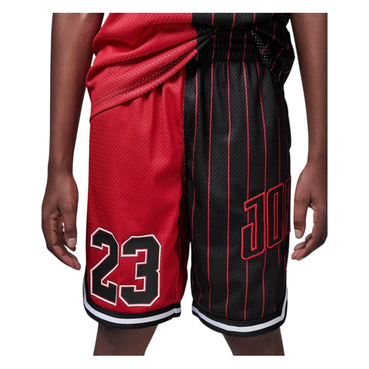 Short Niño/Niña Jordan Kids JBD Play Off Speckle Mesh "Gym Red"