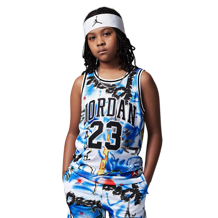 Jordan Kids JDB 23 AOP Jersey "Hyper Cobalt"