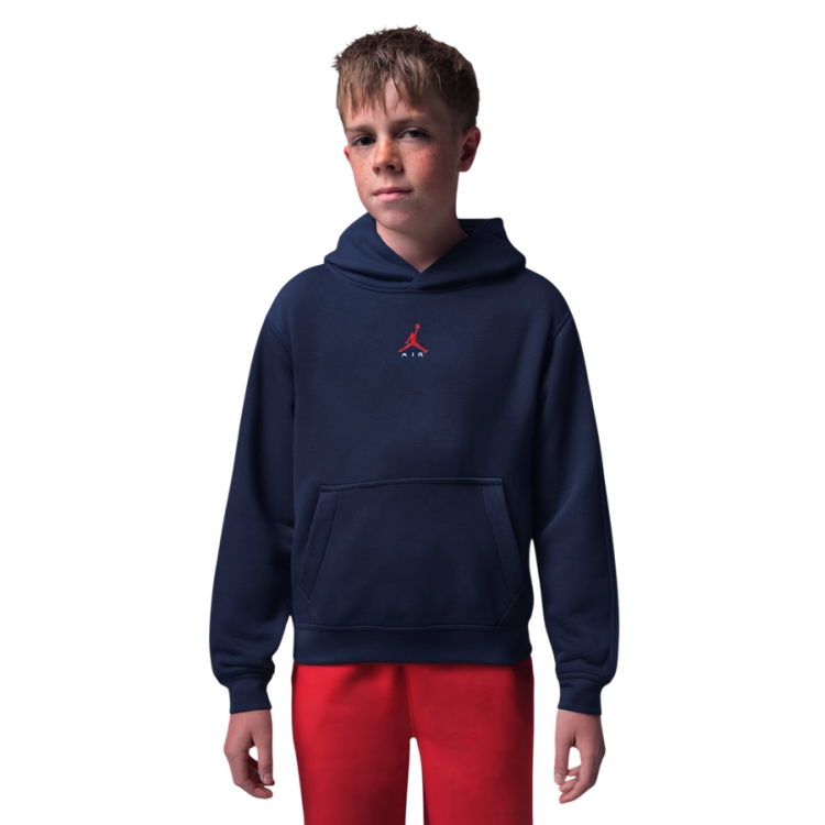 Sudadera Niño/Niña Jordan JDB Brooklyn Fleece "College Navy"