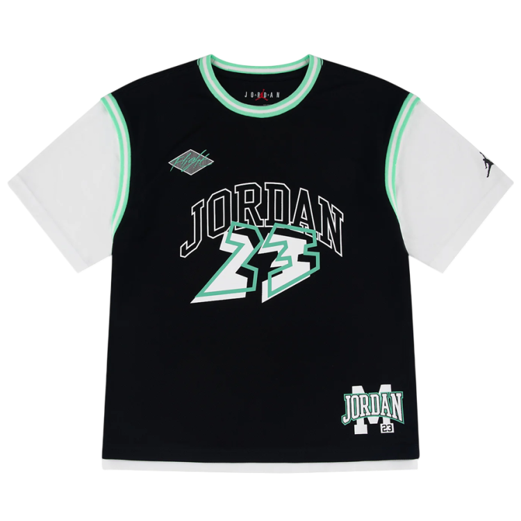 Camiseta Tejido Mesh Niño/Niña Jordan JDB Dinasty Jersey "Black"