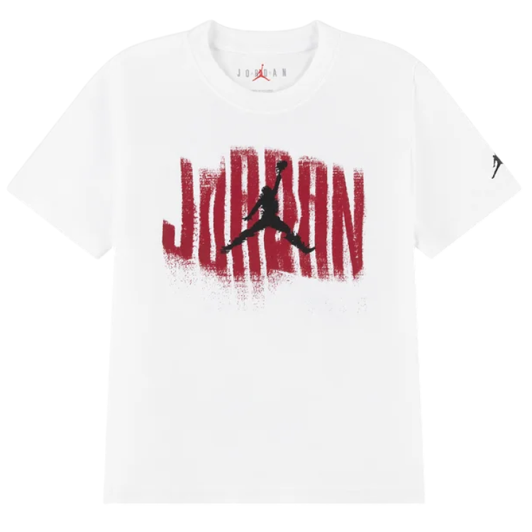 Camiseta Niño/Niña Jordan JDB Distressed "White"