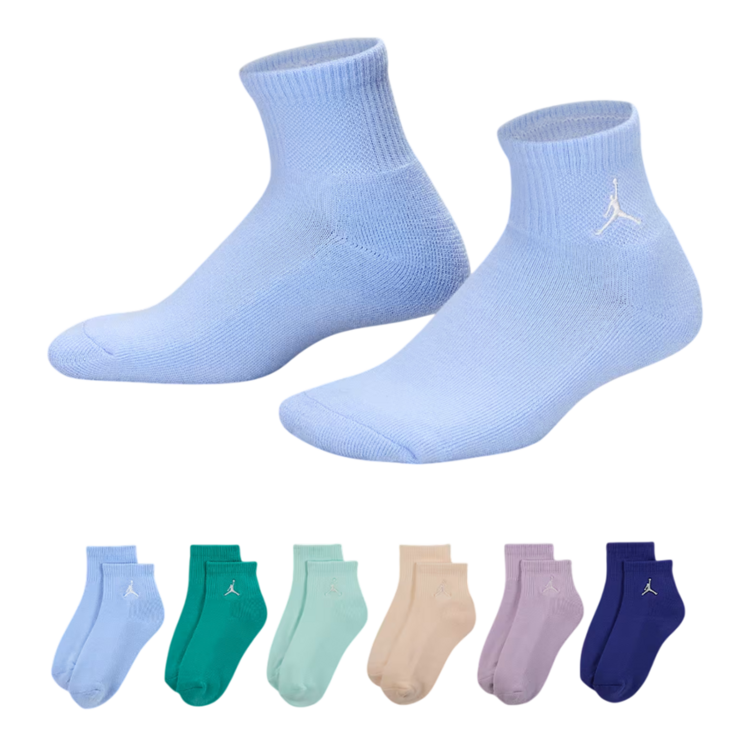 Añadir a la cesta Jordan Kids JDB Everyday Essentials Ankle 6 PPack Socks "Aluminium" Jordan Kids JDB Everyday Essentials Ankle 6 PPack Socks "Aluminium"
