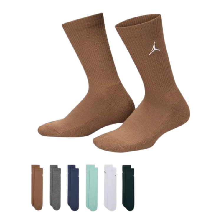 Añadir a la cesta Jordan Kids JDB Everyday Essentials Crew 6 PPack Socks "Oxidized Green" Jordan Kids JDB Everyday Essentials Crew 6 PPack Socks "Oxidized Green"