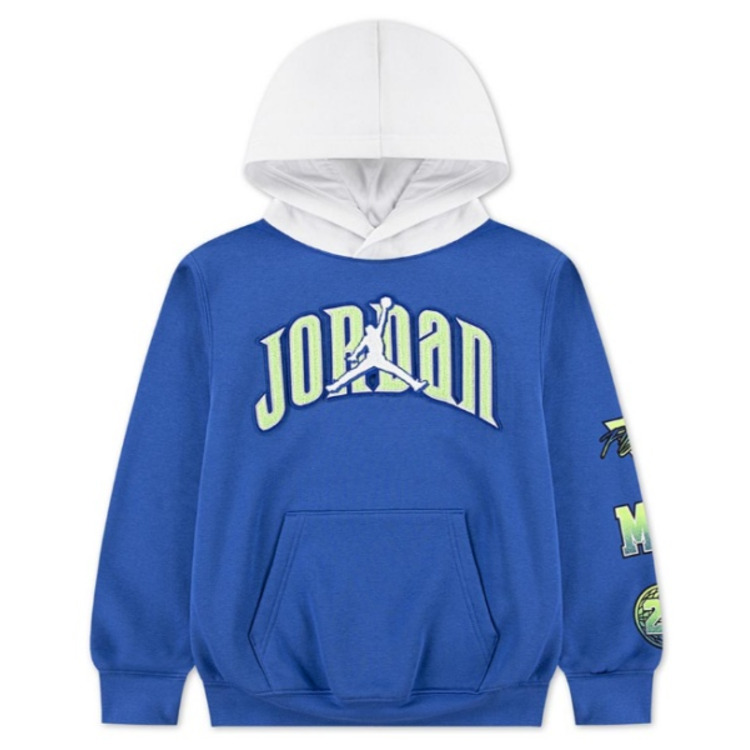 Jordan Kids JDB GAMETIME FLEECE Hoodie  "BLUE"