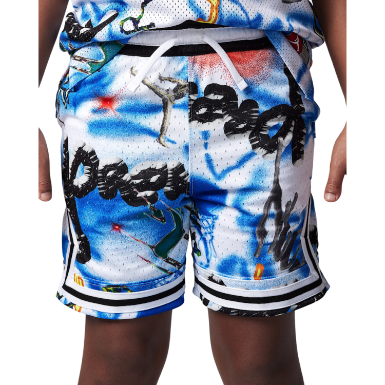 Short Niño/Niña Jordan JDB Printed Sport Diamond "Hyper cobalt"