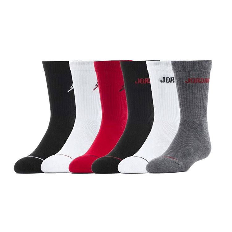 Añadir a la cesta Jordan Kids JHB Legend Crew 6 PPack Socks "Multicolor" Jordan Kids JHB Legend Crew 6 PPack Socks "Multicolor"