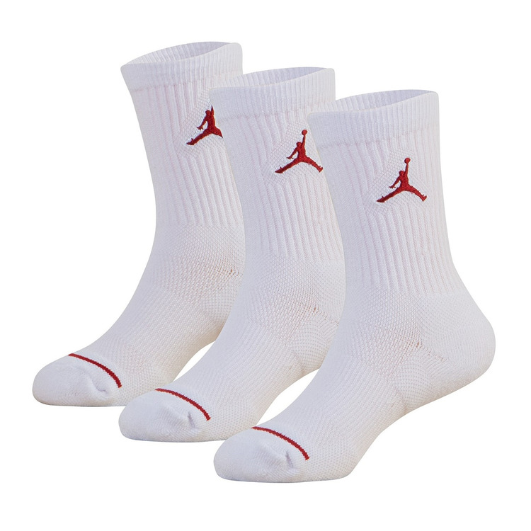 Añadir a la cesta Jordan Kids Jumpman Crew Socks 3 Pair "White" Jordan Kids Jumpman Crew Socks 3 Pair "White"