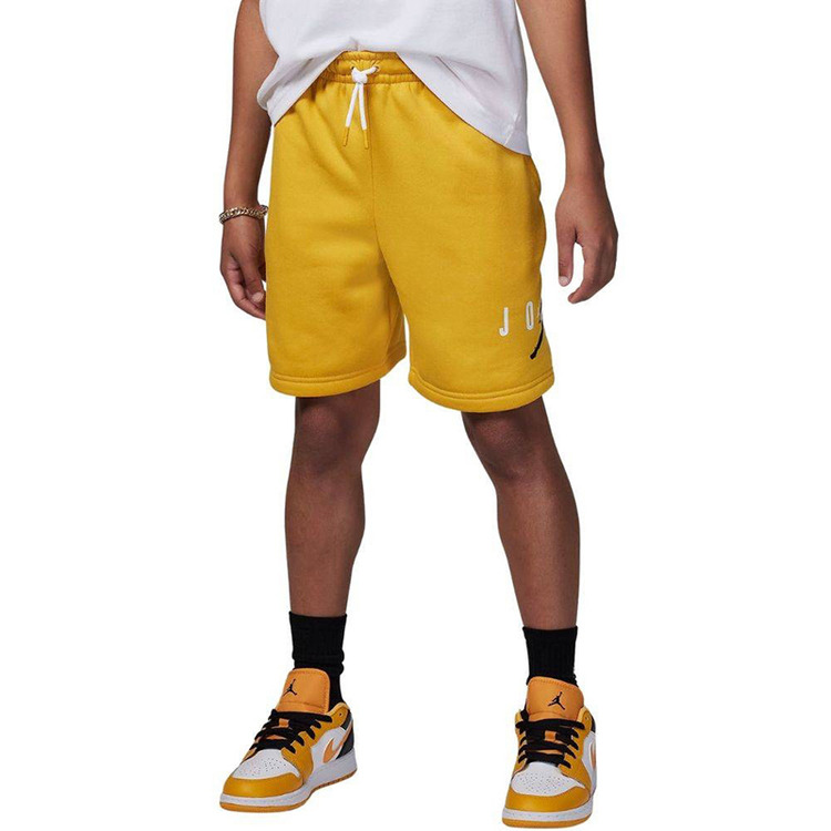 Añadir a la cesta Jordan Kids Jumpman Logo Sustainable Fleece Shorts "Yellow Ocre" Jordan Kids Jumpman Logo Sustainable Fleece Shorts "Yellow Ocre"
