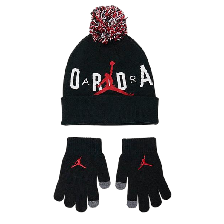 Añadir a la cesta Set Gorro Pompon + Guantes Jordan Kids 2Piece "Black" Set Gorro Pompon + Guantes Jordan Kids 2Piece "Black"
