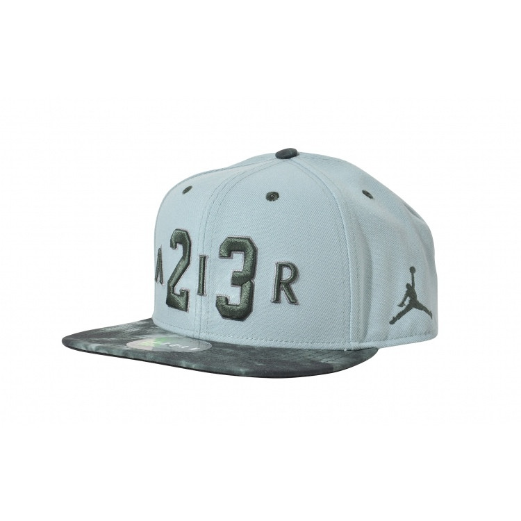 Jordan Seasonal Print Snapback (046/cannon/grove green)