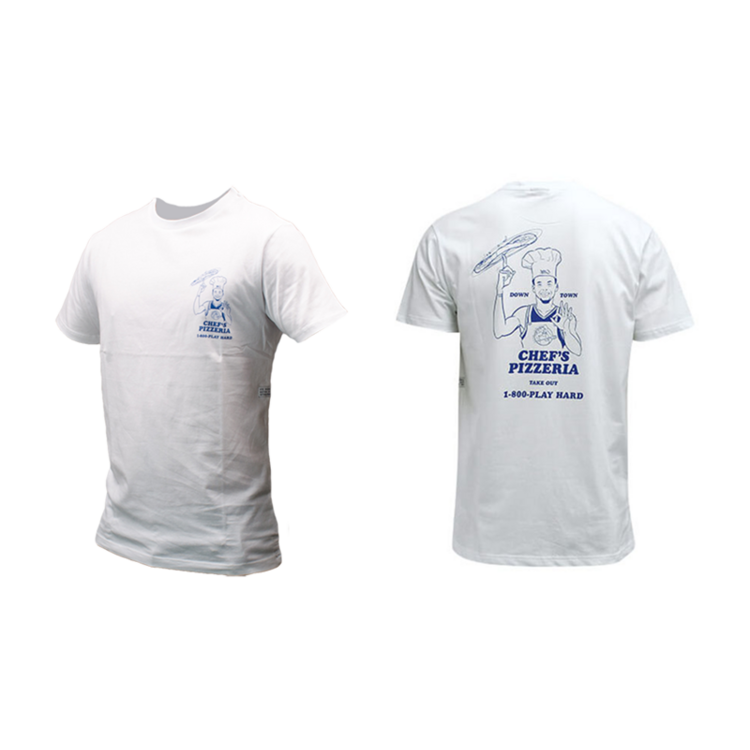 K1X Chef's Stephen Stephen Curry Pizzeria T-Shirt (white)