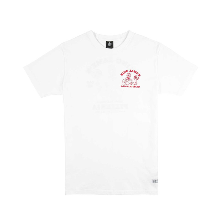 K1X King James Pizzaria Tee (white/red)