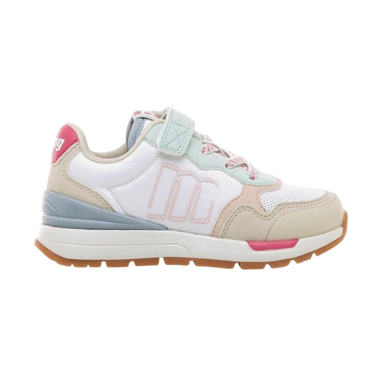 Mustang Junior Sneakers Compact "White-Fucsia"