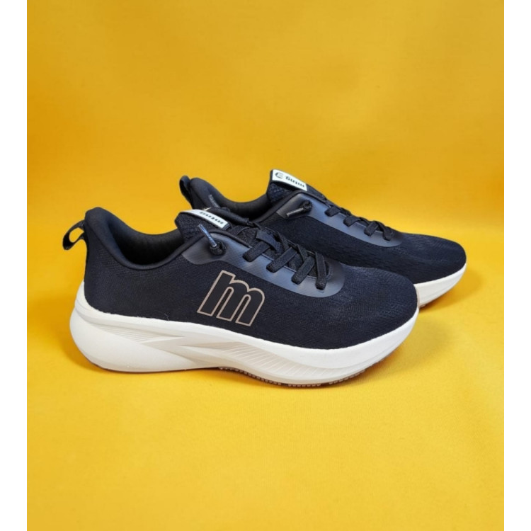 Zapatillas Mujer Mustang Swam "Knitting Black"