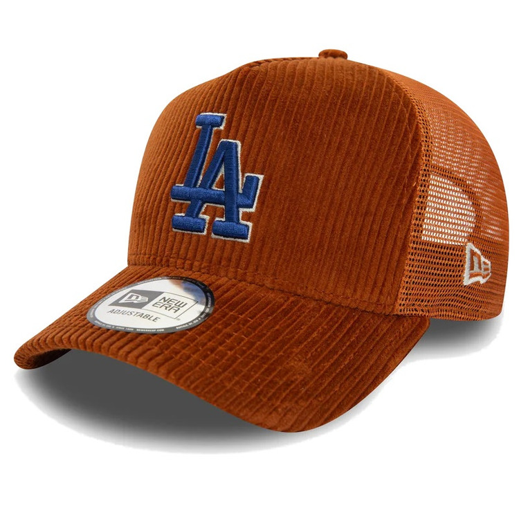 Añadir a la cesta New Era MLB LA Dodgers Cord 9FORTY E-Frame Adjustable Trucker Cap "Brown" New Era MLB LA Dodgers Cord 9FORTY E-Frame Adjustable Trucker Cap "Brown"