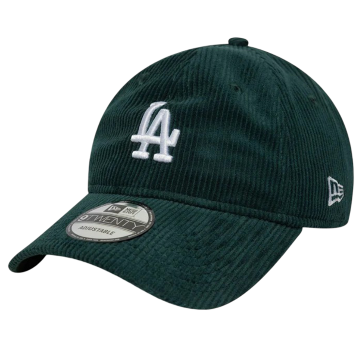 Gorra New Era MLB LA Dodgers Cord 9TWENTY Adjustable Cap "Dark Green"