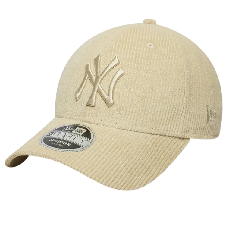 Gorra New Era MLB New York Yankees Cord 9FORTY M-Crown "Beige"