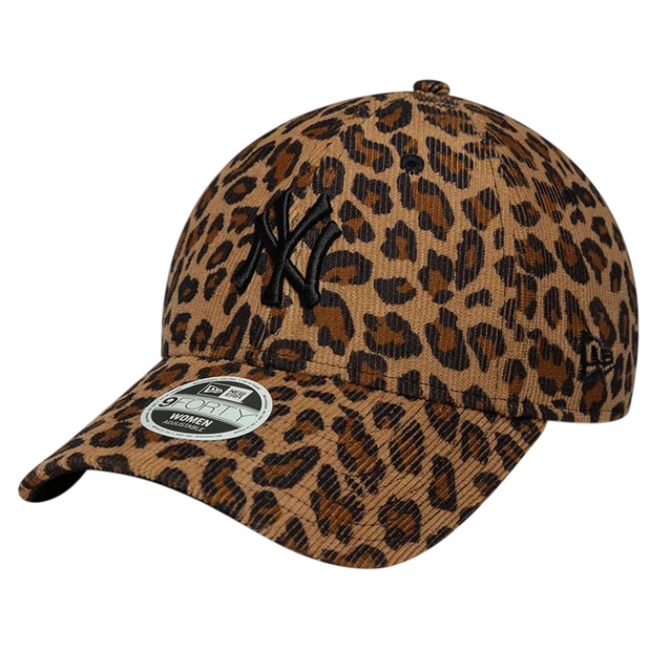 Gorra Ajustable New Era MLB NY Yankees Wns Leopard Cord 9FORTY